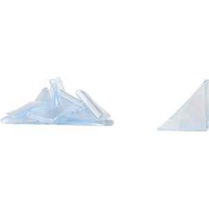 1/4" Clear (BX of 1,000) Glass Corner Protector