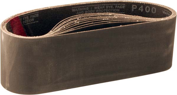3" x 24" 400 Grit S181 Sanding Belt (Pkg/10)