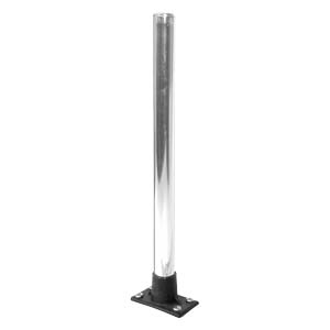 12" Gradient Pole with Flange, Stainless Steel