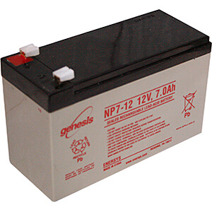 Battery 12 Volts DC 7 Amp Hours for Wood's Lifters