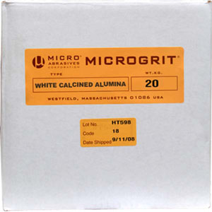 Micro WCA 1 White Calcined Alumina (20 kg Carton)