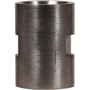 5/8"-11 Female to 1/2" Female Gas Thread Pipe Adapter, Stainless Steel