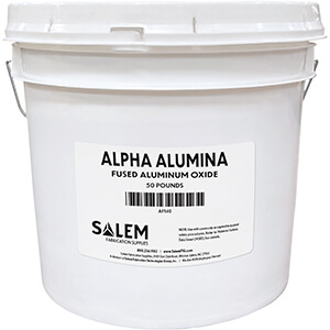 Salem Brown 400 Grit Alpha Alumina (50 lb Pail)