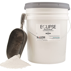 ECLIPSE Cerium Oxide Compound White w/Suspension Agent (20 kg Pail)