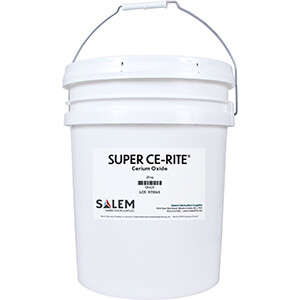 SUPER CE-RITE 425-K Cerium Oxide Compound (20 kg Pail)