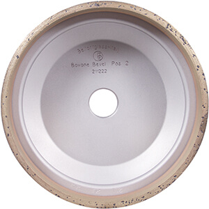 150 x 45 x 22ah Diamond Cup Wheel for Bovone, Position 2, Metal Bond, F8