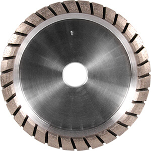 150 x 40 x 25ah Diamond Cup Wheel for Besana, Metal, Position 1