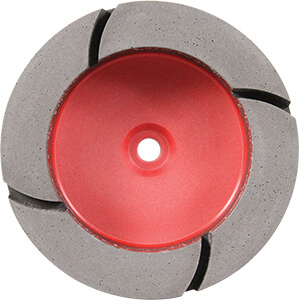 130 x 40 x 8.5ah Diamond Cup Wheel for Lattuada, Resin, Arris