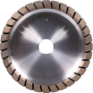 150 x 35 x 25ah Diamond Cup Wheel for Schiatti, Metal, 32 Slots, Position 2
