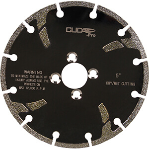 5" Cuda Pro Electroplated Saw Blade w/ Side Protection