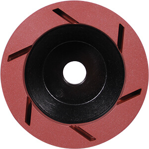 130x45x22ah Diamond Cup Wheel for Bovone, Resin, Arris