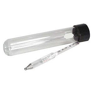 0-26 Baume, 6.5" Glass Hydrometer, 305-07 Chase