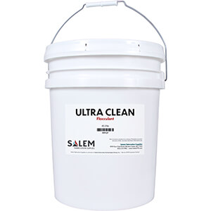 Ultra Clean Settling Aid Or Flocculant, 45.5 lb Pail (H)