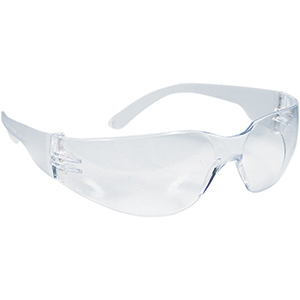 Mirage Clear Frame Clear Lens Safety Glasses 12/box
