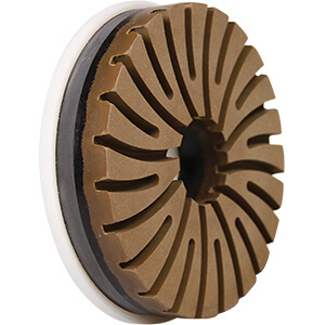 127mm Mako Resin Snail Lock Polish Wheel 100 grit