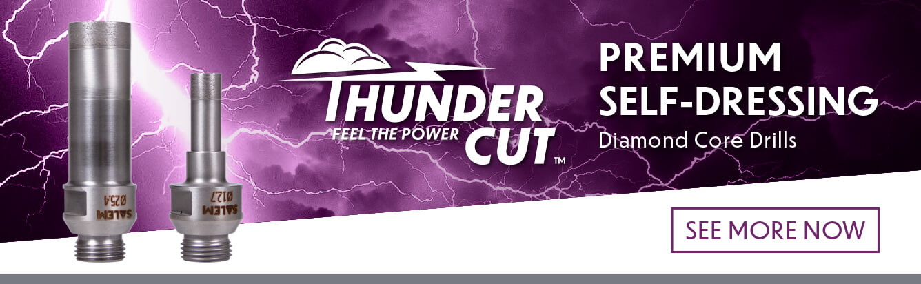 Thunder Cut Core Drills banner image