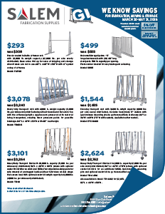Groves Incorporated Glass Promotion flyer