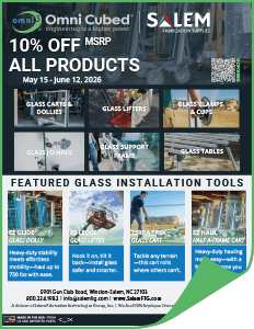 Omni Cubed Glass Promotion flyer