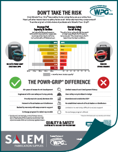 The Powr-Grip Difference Sales Sheet