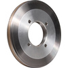 175 x 63.5ah Diamond Peripheral Wheel with 4 Bolt Holes for 6mm Glass, Pencil Edge, 230/270 Grit 
