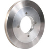 175 x 63.5ah Diamond Peripheral Wheel with 4 Bolt Holes for 6mm Glass, Pencil Edge, 140/170 Grit