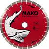 14" Mako Atak 20mm Seg 50/60 ah Granite Saw Blade