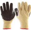 BlackMaxx Blade Padded Glove, Medium, Red Cuff