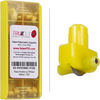 TruCut Cutting Wheel with Plastic Holder for Bottero, BOS Clip, Tungsten Carbide, 130 Degree Angle, Yellow (10/Pack)