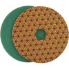4" Dryflex 2 60 Grit Dry Polishing Pad (Light Green)
