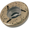 4" Pos2 Gray Fine Pro Edge Snail Lock Diamond Wheel