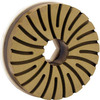 127mm Mako Resinmetal Snail Lock Polish Wheel 60/80 grit