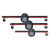 Stone Dolly 72" w/10" Tires and 4" Casters